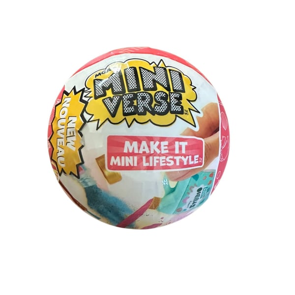 MGA Miniverse Make It Mini Lifestyle Series 2 Mystery Ball Capsule