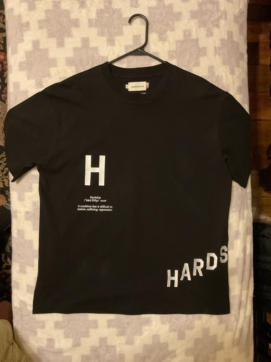 Honor The Gift Hardship S/S Tee - Black 2