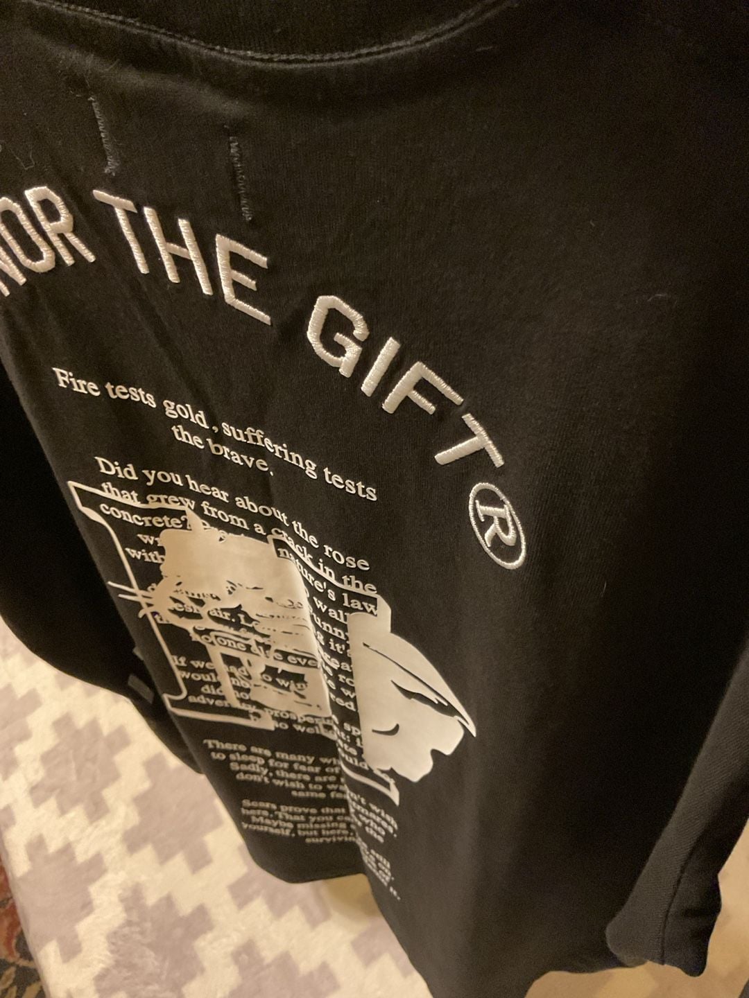Honor The Gift Hardship S/S Tee - Black 7