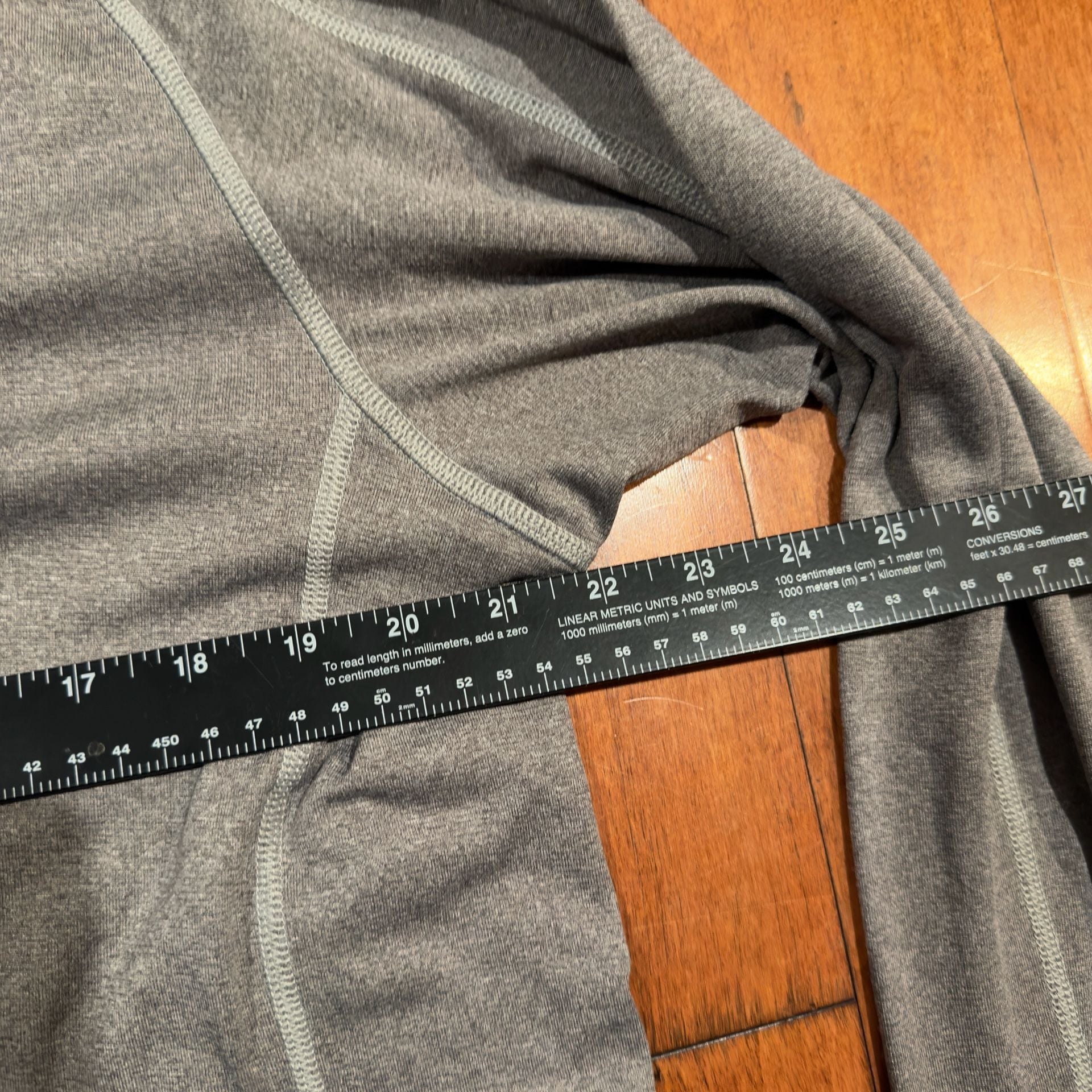 The North Face Men's Gray FlashDry Quarter Zip Long Sleeve Pullover Jacket Large 5