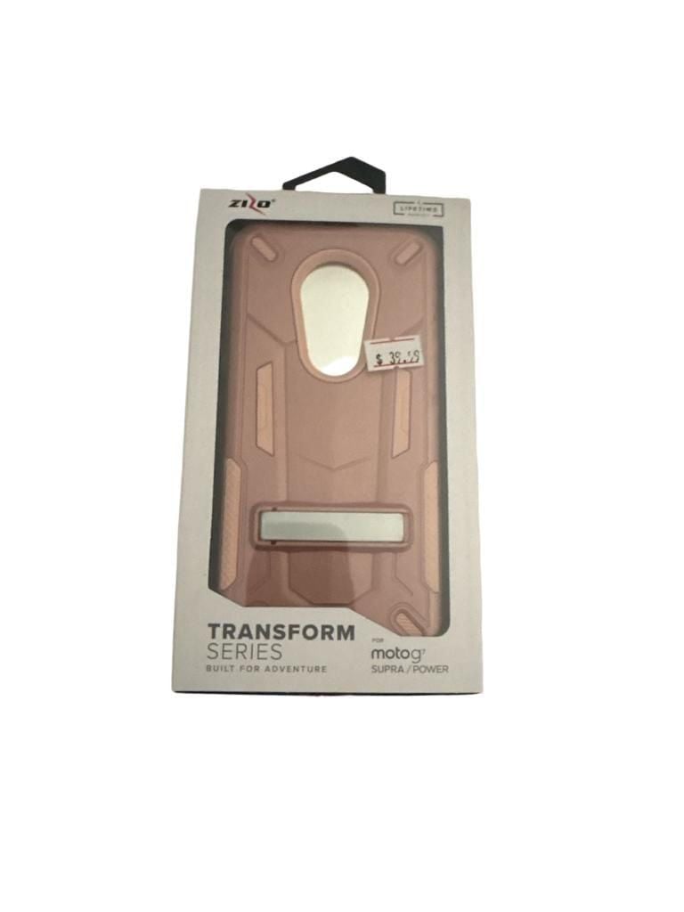 Zizo Transform Series Phone Case for Motorola Moto G7 Supra / Power Rose Gold 1