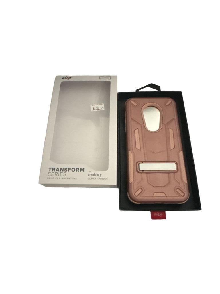 Zizo Transform Series Phone Case for Motorola Moto G7 Supra / Power Rose Gold 4