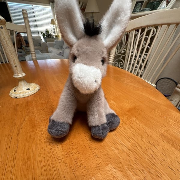 Douglas Cuddle Toy Jackie Donkey Plush Stuffed Animal #4454