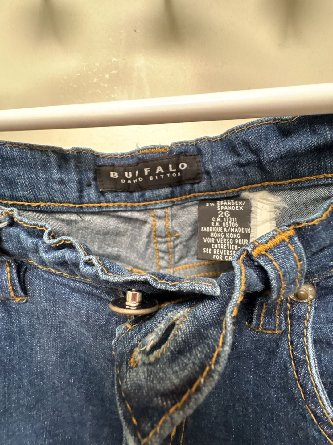Buffalo David Bitton Denim Dark Wash Jeans 26L 3