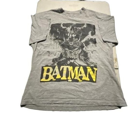 DC Comics Batman Graphic T-Shirt Gray 1