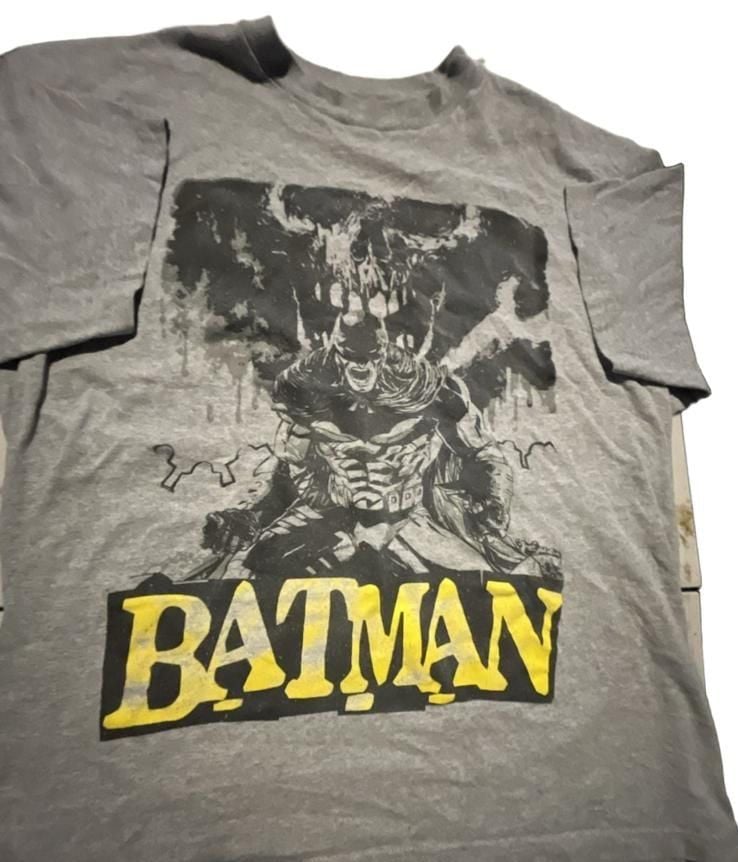 DC Comics Batman Graphic T-Shirt Gray 2