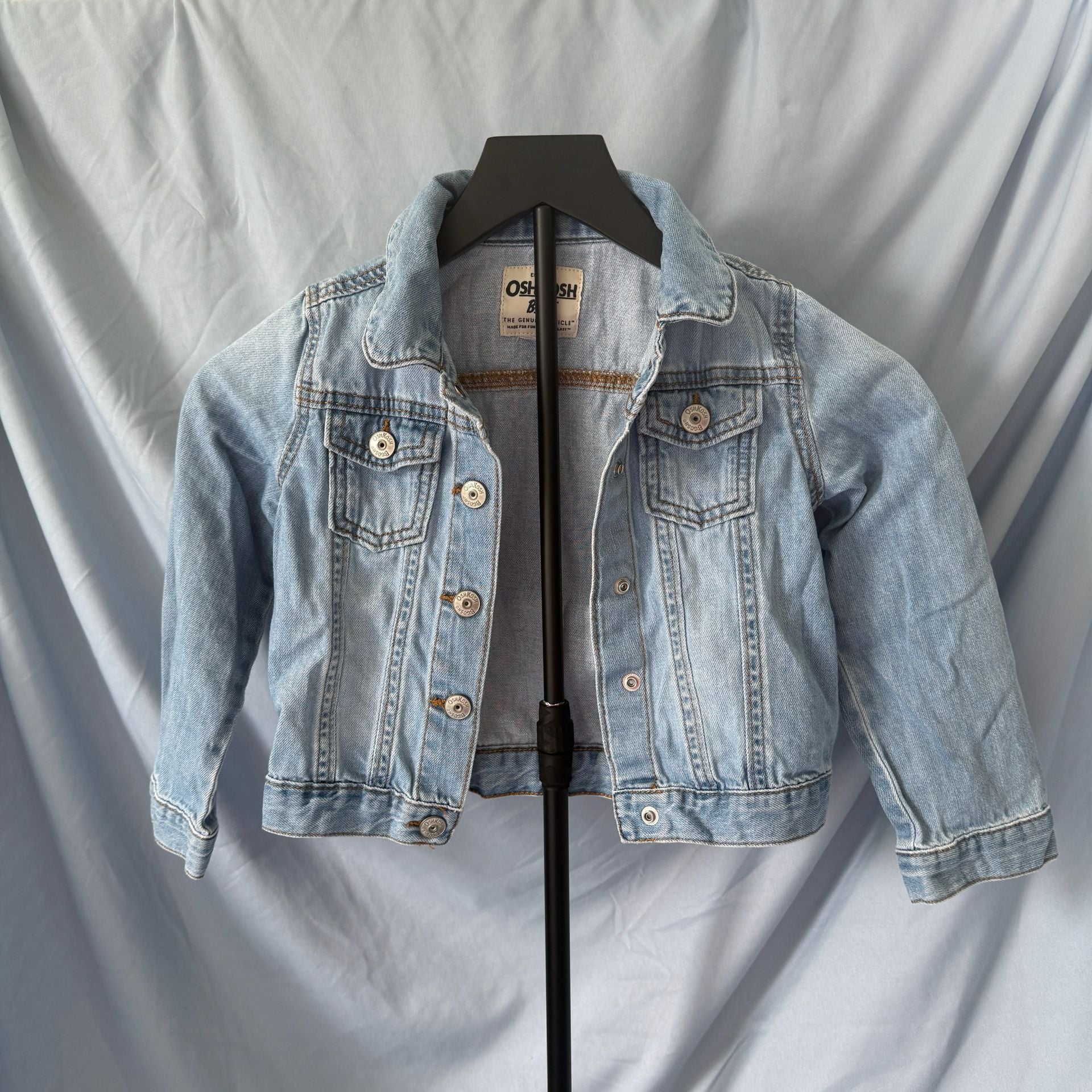 OshKosh B'gosh Light Wash Denim Jean Jacket 2