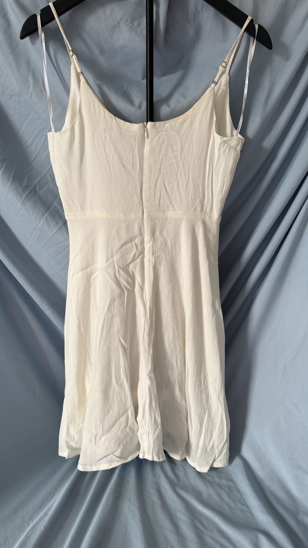 Lulus White Tie-Front Mini Dress Style D21692HL 3