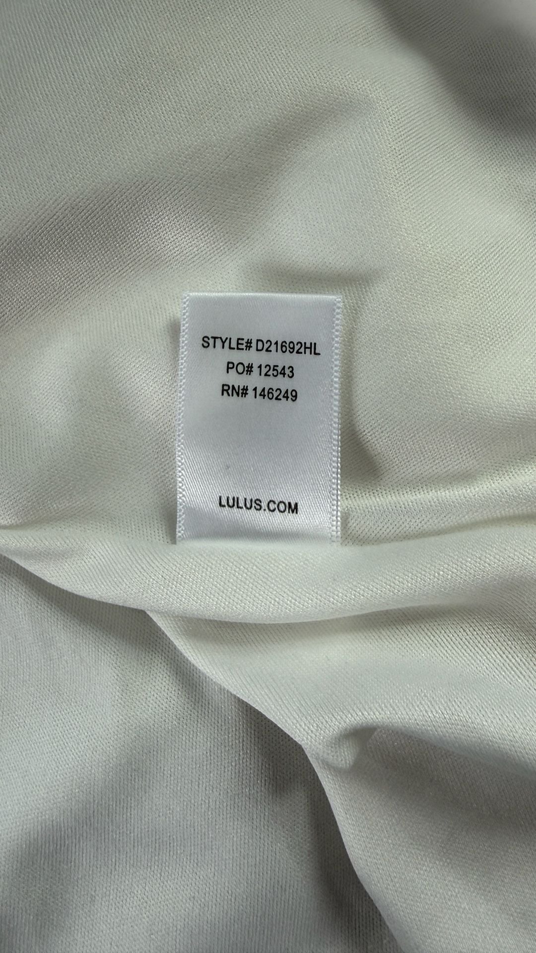 Lulus White Tie-Front Mini Dress Style D21692HL 7
