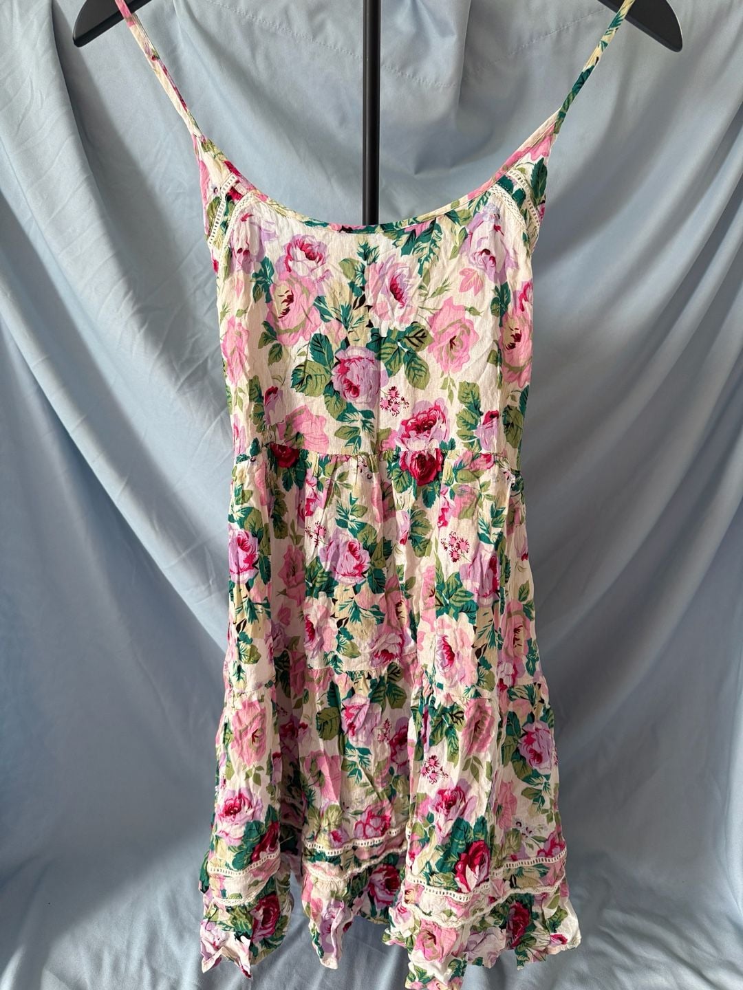 Anthropologie Eloise Lila Chemise floral dress
3