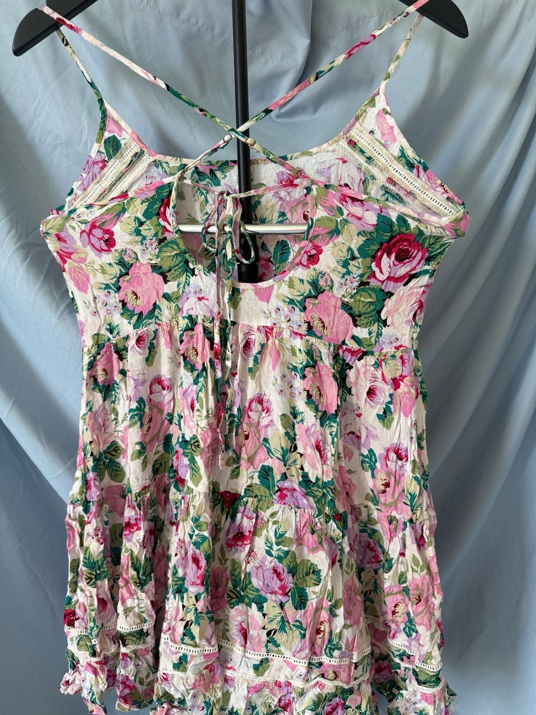 Anthropologie Eloise Lila Chemise floral dress
4