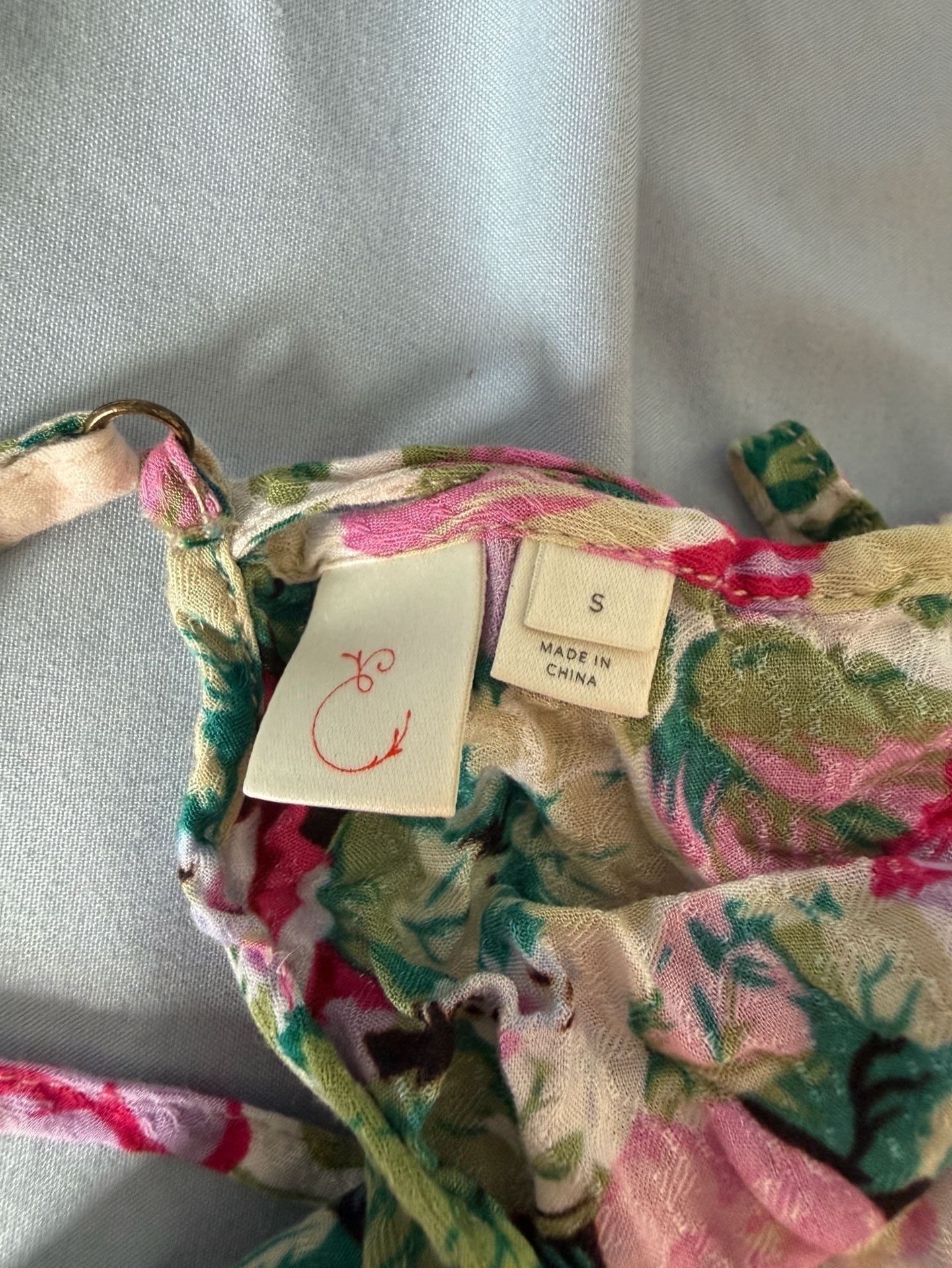 Anthropologie Eloise Lila Chemise floral dress
9