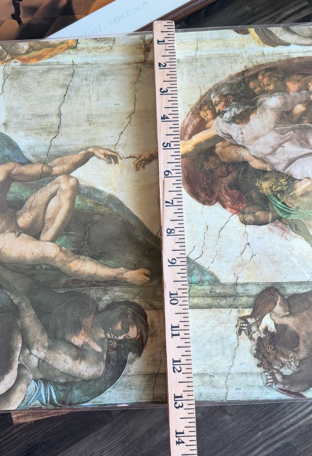 Michelangelo The Creation of Adam Sistine Chapel Art Print Poster 8