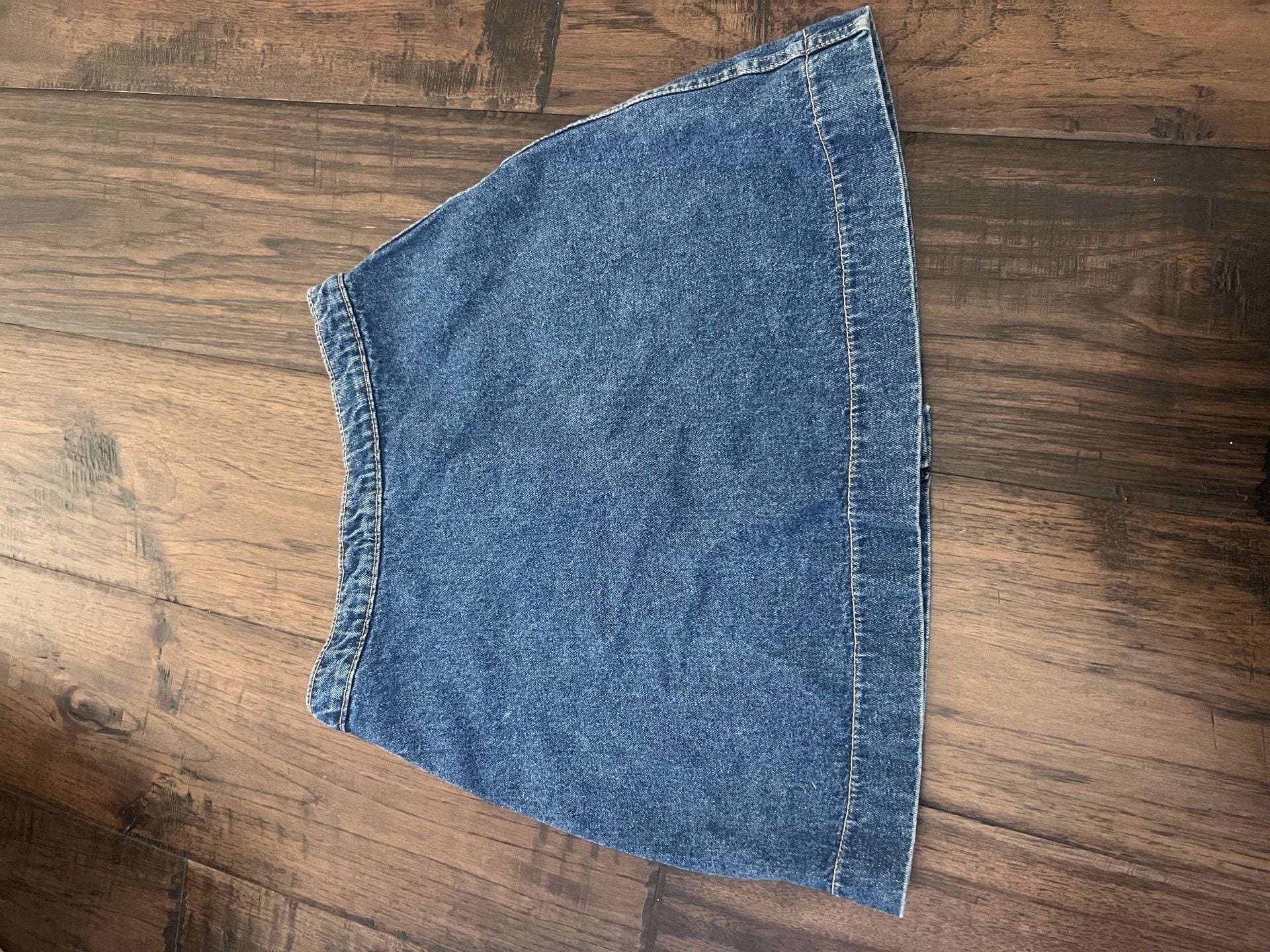American apparel classic denim button mini... 5