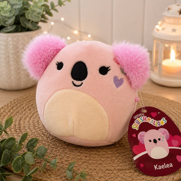 Squishmallows Kaelea the Pink Koala Valentine Plush Stuffed Animal