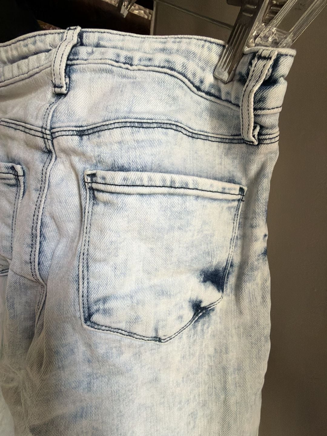 L'Agence High Line High Rise Skinny Distressed Acid Wash Jeans Size 24 11