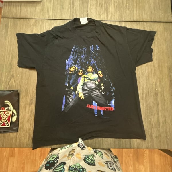 Vintage 1990-1991 Jane's Addiction Ritual De Lo Habitual Tour Concert T-Shirt XL