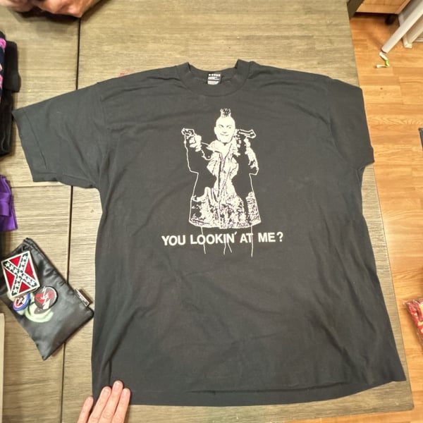 Vintage Taxi Driver Travis Bickle You Lookin At Me Graphic T-Shirt Black