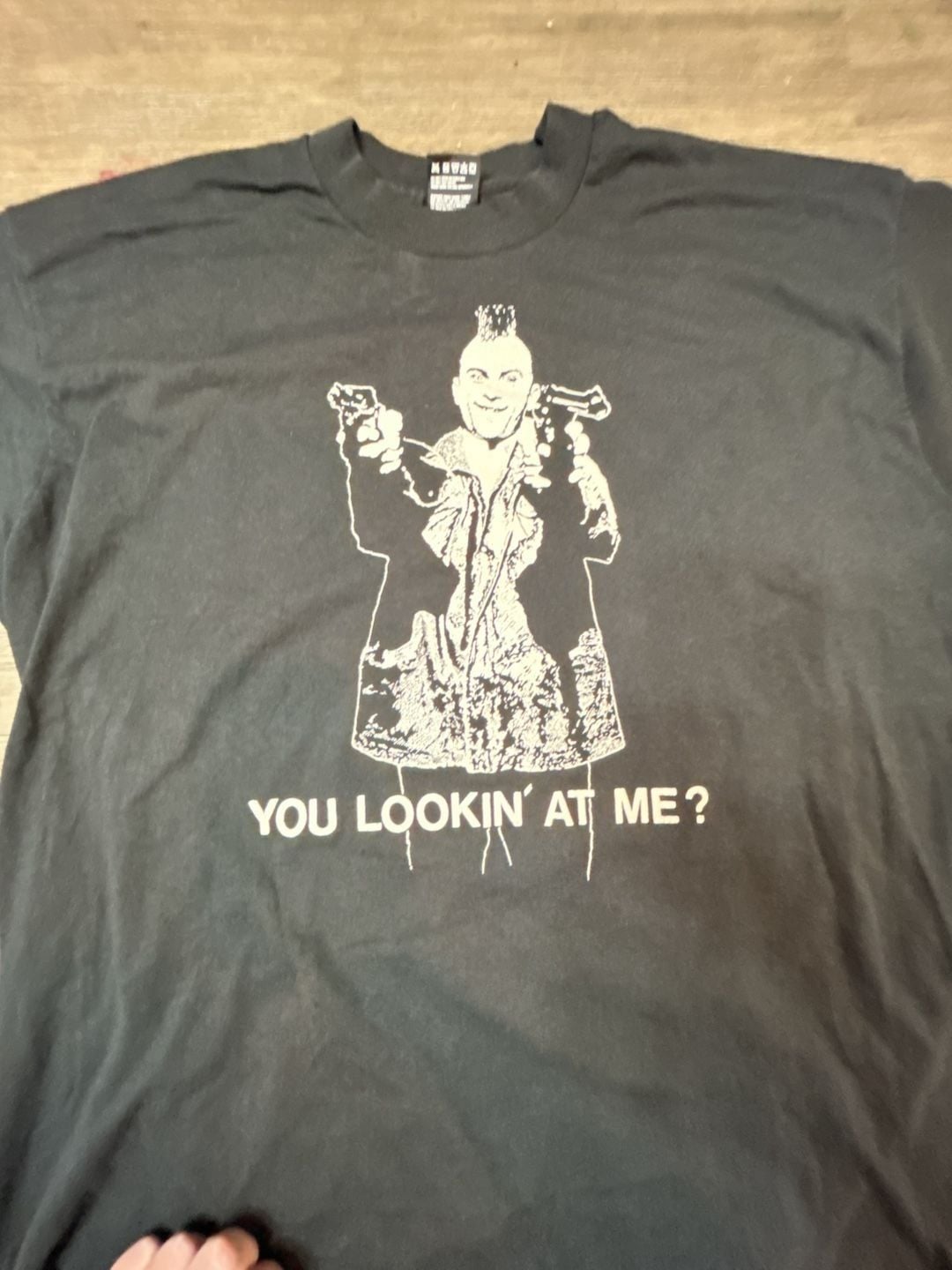 Vintage Taxi Driver Travis Bickle You Lookin At Me Graphic T-Shirt Black 7