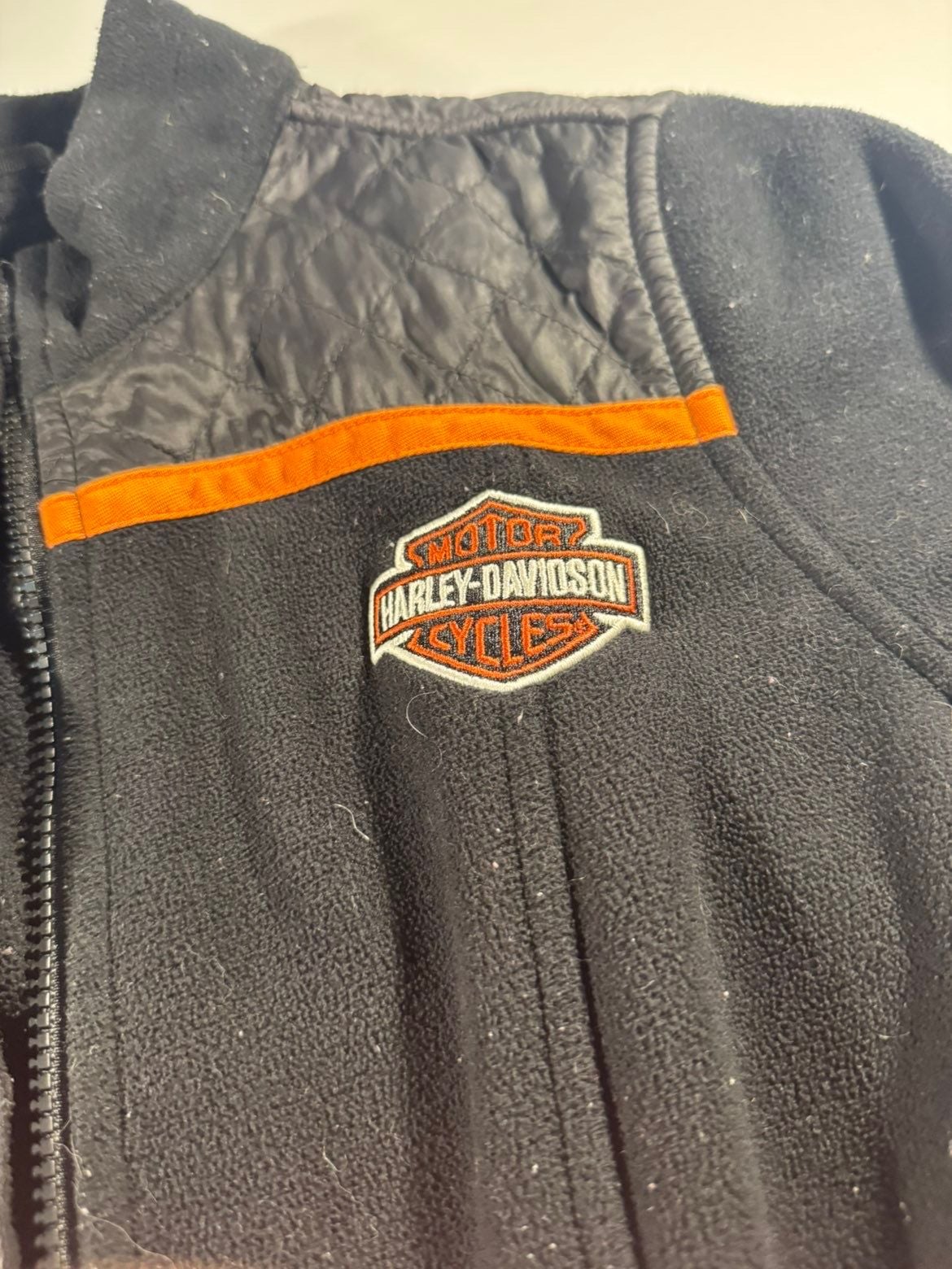 Harley-Davidson Women's Miss Enthusiast Full Zip Fleece Jacket No zipper 3