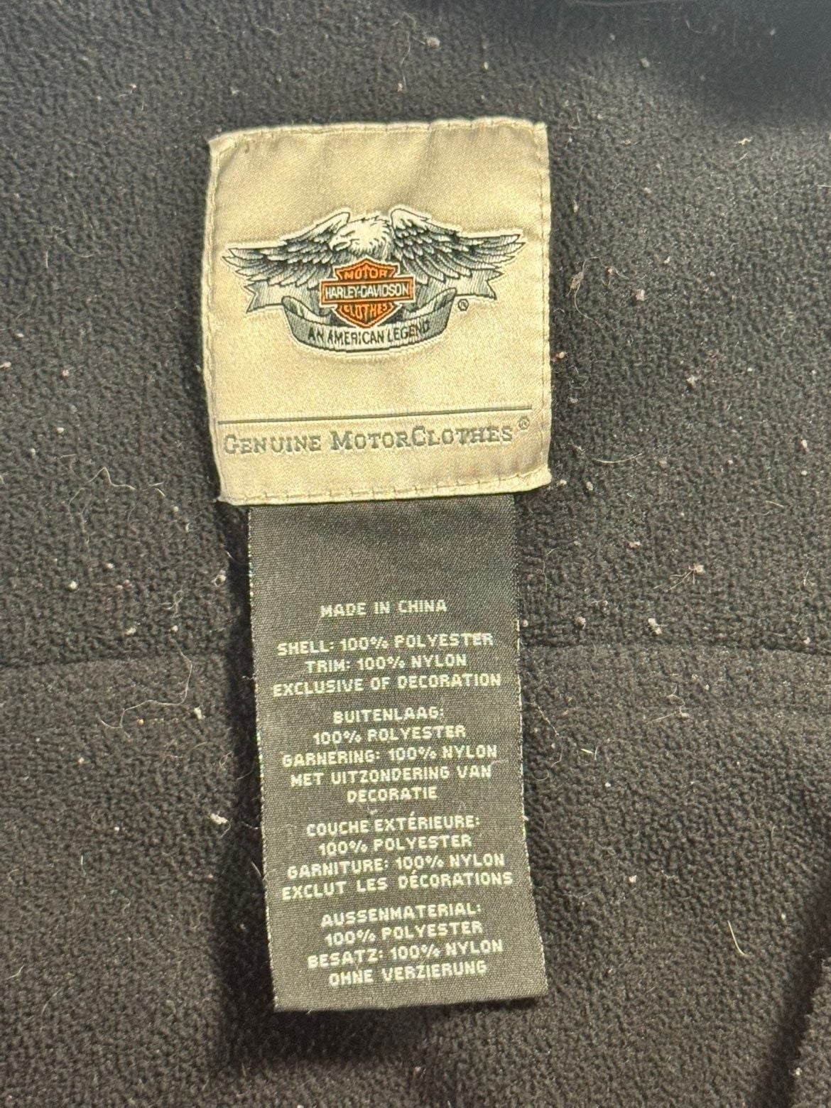 Harley-Davidson Women's Miss Enthusiast Full Zip Fleece Jacket No zipper 4