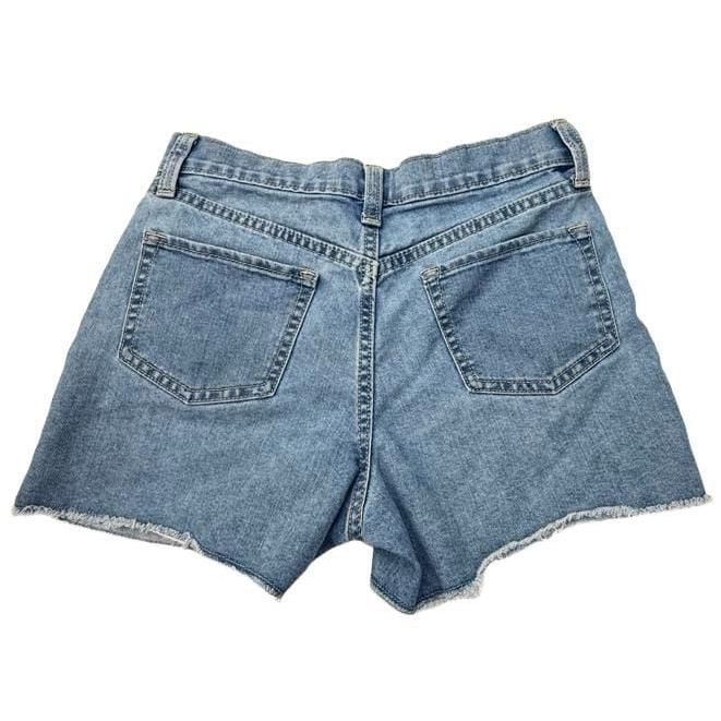 Old Navy Girls High-Rise Adjustable Waist Button-Fly Denim Shorts Size 12 3