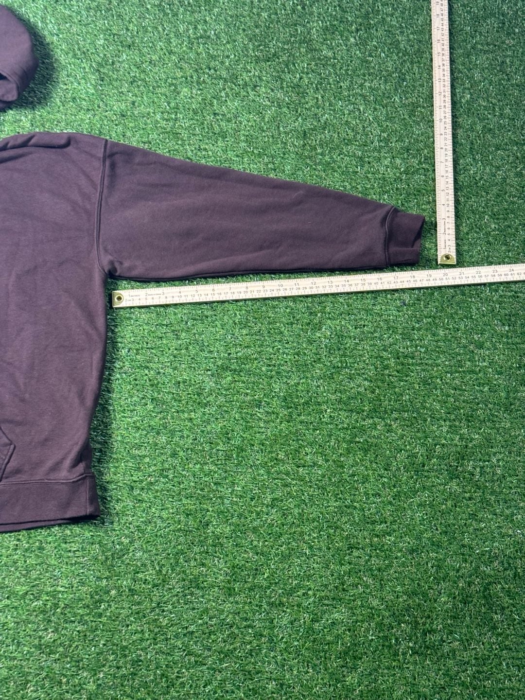 No Boundaries Oversized Blank Hoodie Brown 6