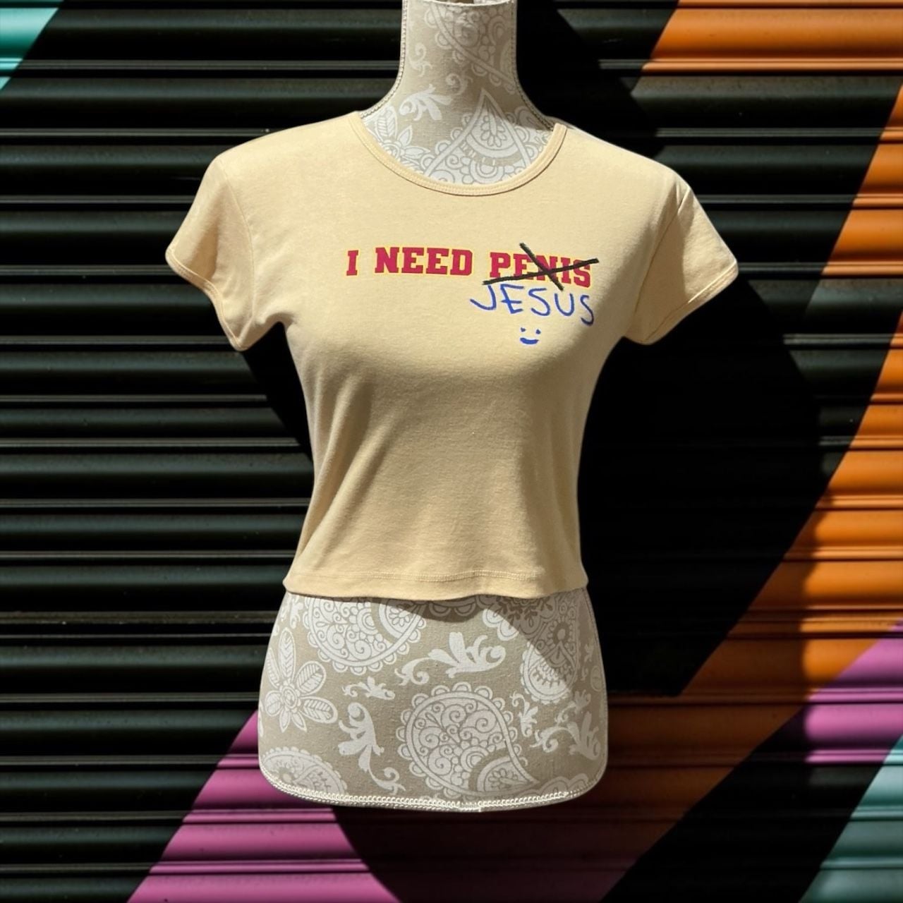 Doja Cat Scarlet Tour USA I Need Jesus Official Merchandise Crop Top 2