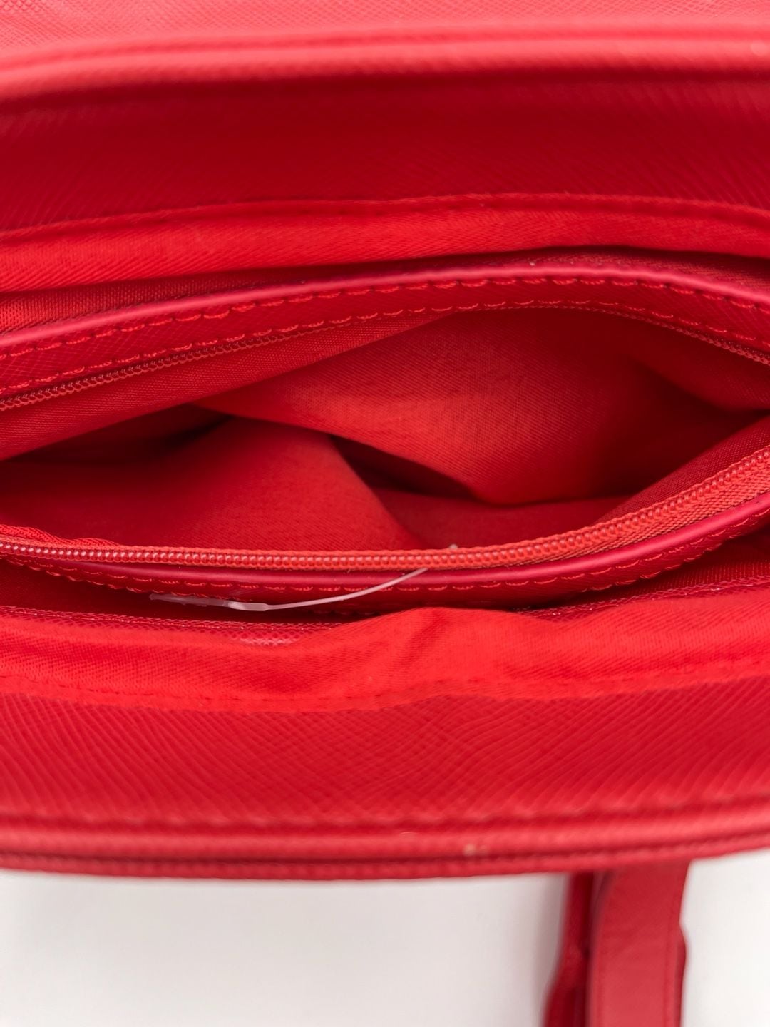 bebe Lily Saddle Crossbody Bag Hibiscus Red 8