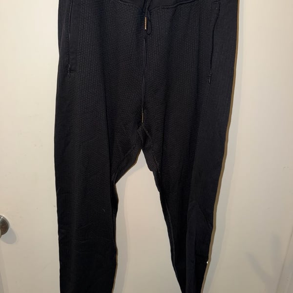 Lululemon Engineered Warmth Jogger Black Merino Wool Outdoor Pants Size 12