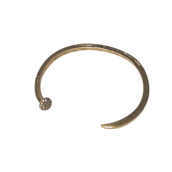 Giles & Brother Le Beau Spike Pave Crystal Cuff Bracelet