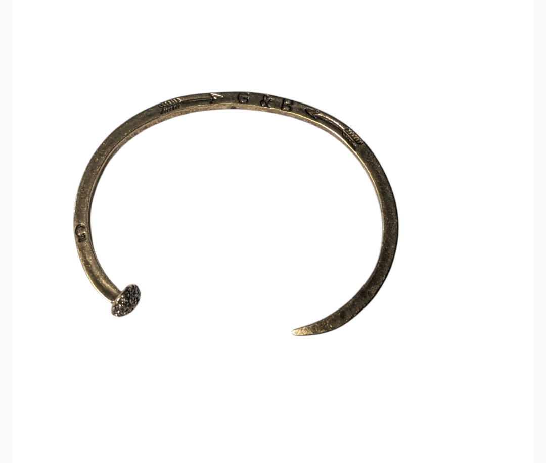 Giles & Brother Le Beau Spike Pave Crystal Cuff Bracelet 2
