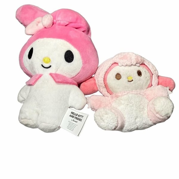 Sanrio Hello Kitty and Friends My Melody and Pompompurin in Mascot Costume set