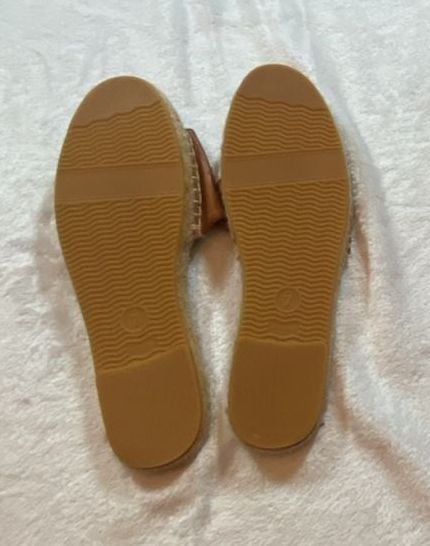 TONIVIS Evil Eye Espadrilles Slide Sandals Tan 4
