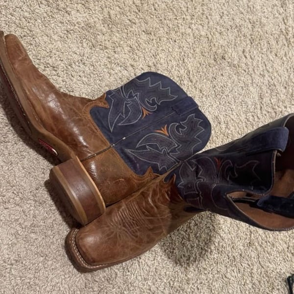Tony Lama Boots Men's Socorro Honey Brown