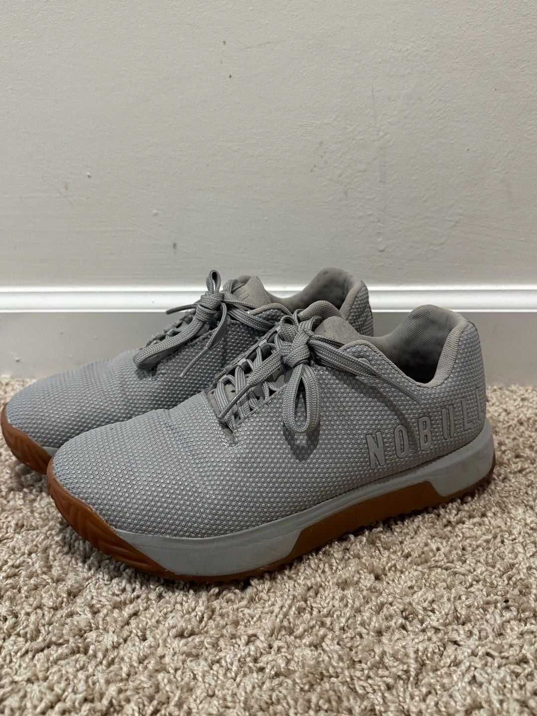NoBull Grey Gum Trainer Athletic Shoes Crossfit Sneakers 2