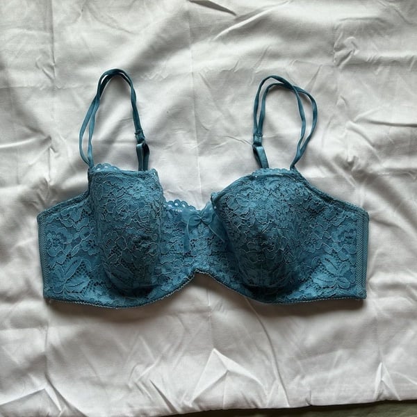 b.tempt'd by Wacoal Ciao Bella Balconette Bra Teal (Style 953144)