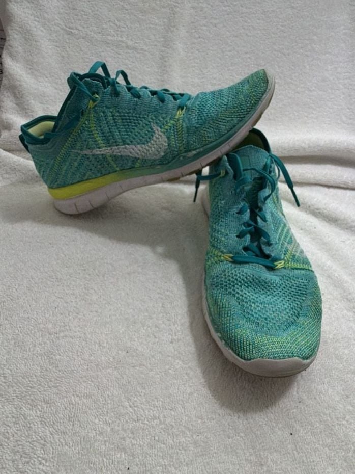 Nike Free TR Flyknit Women's Running Shoes Turquoise Green 718785-400 2