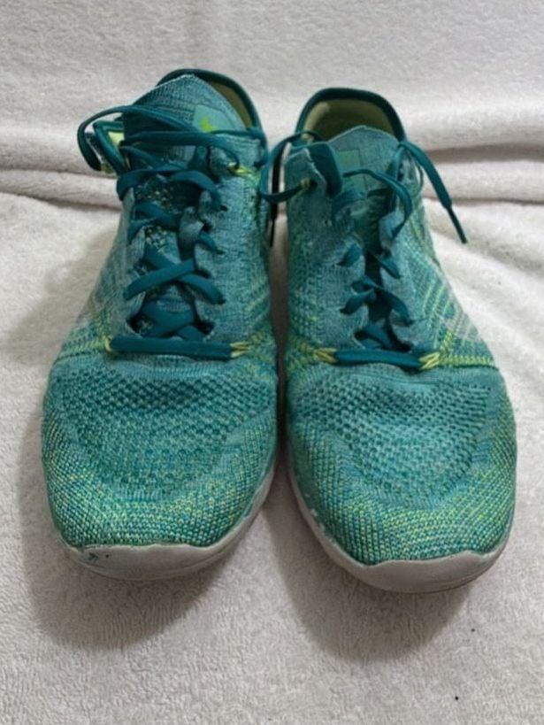 Nike Free TR Flyknit Women's Running Shoes Turquoise Green 718785-400 3