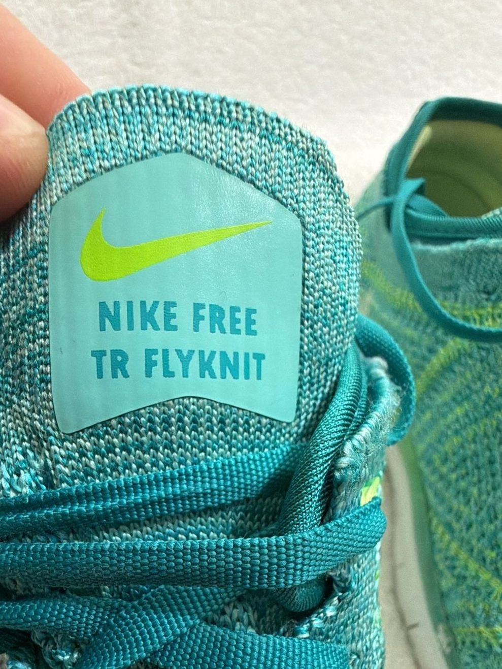 Nike Free TR Flyknit Women's Running Shoes Turquoise Green 718785-400 4