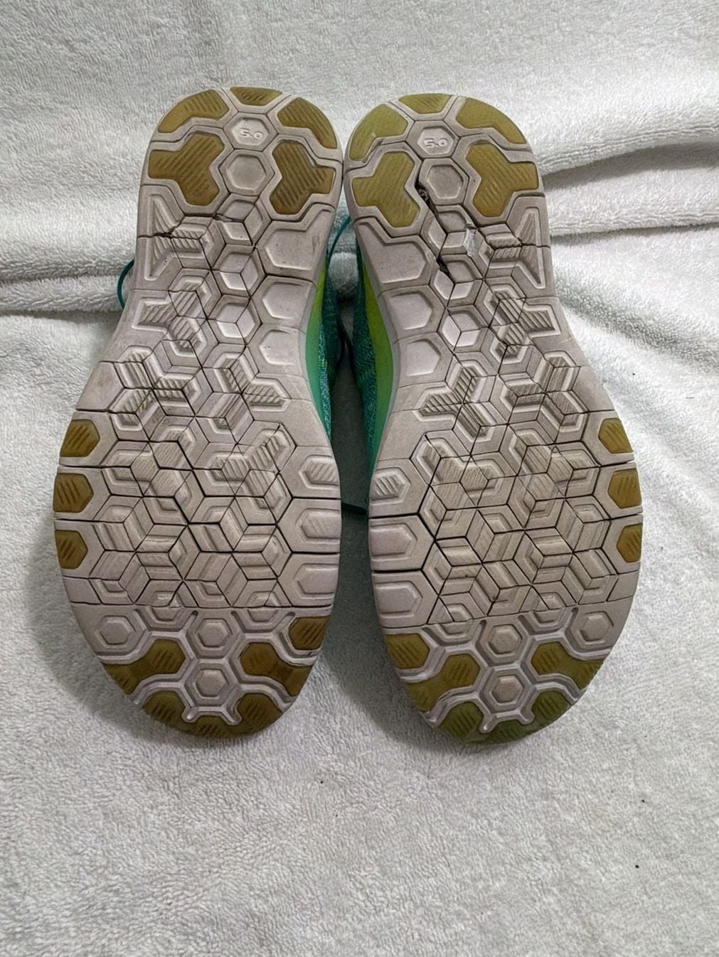 Nike Free TR Flyknit Women's Running Shoes Turquoise Green 718785-400 8