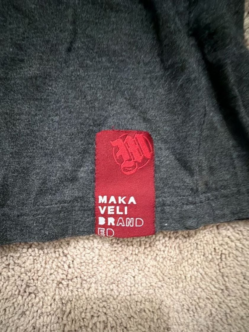 Makaveli Branded Gray Tank Top With M Logo Size L 3