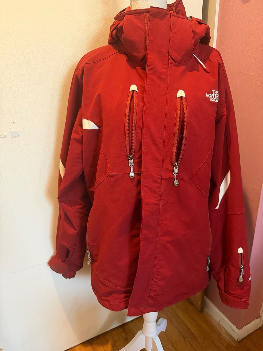 The North Face Apex Recco Avalanche Rescue System Ski Jacket Red 2