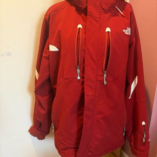 The North Face Apex Recco Avalanche Rescue System Ski Jacket Red