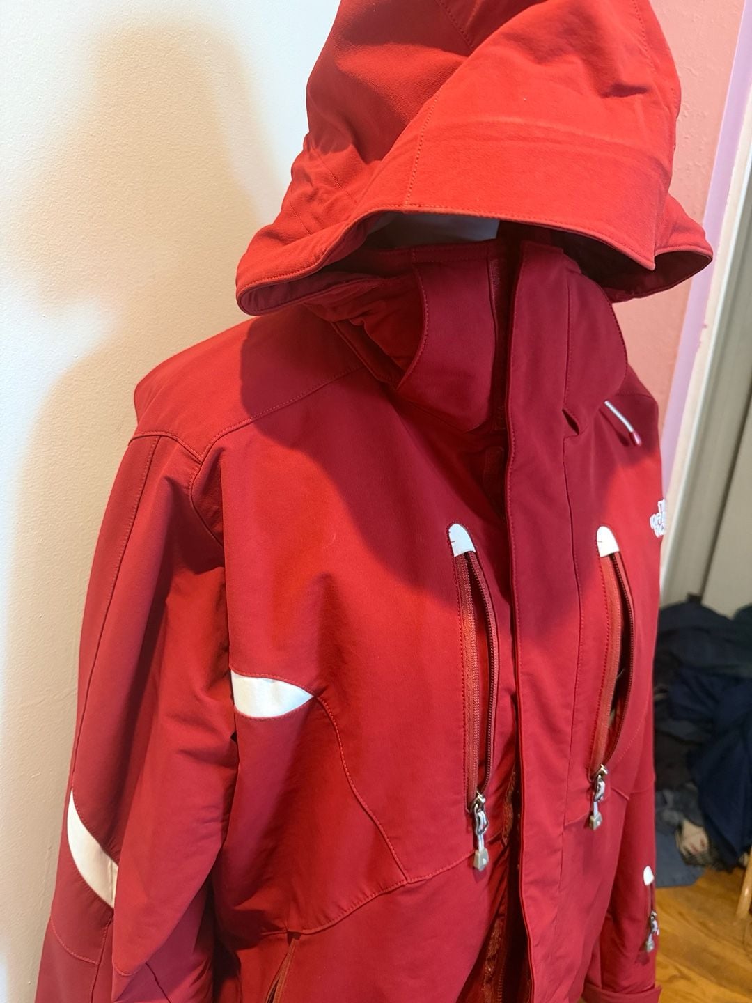 The North Face Apex Recco Avalanche Rescue System Ski Jacket Red 4