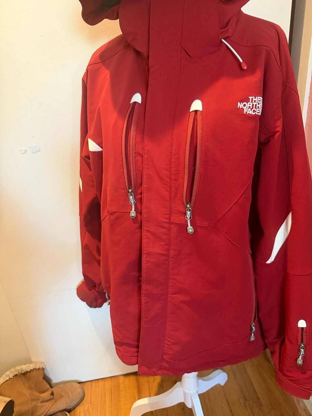 The North Face Apex Recco Avalanche Rescue System Ski Jacket Red 5