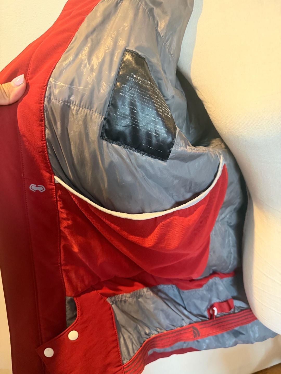 The North Face Apex Recco Avalanche Rescue System Ski Jacket Red 7