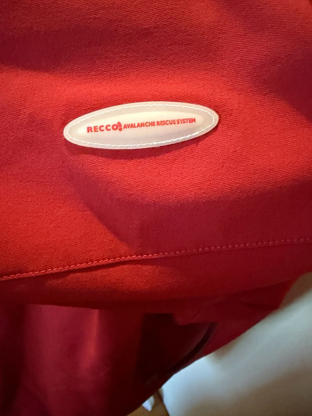 The North Face Apex Recco Avalanche Rescue System Ski Jacket Red 14