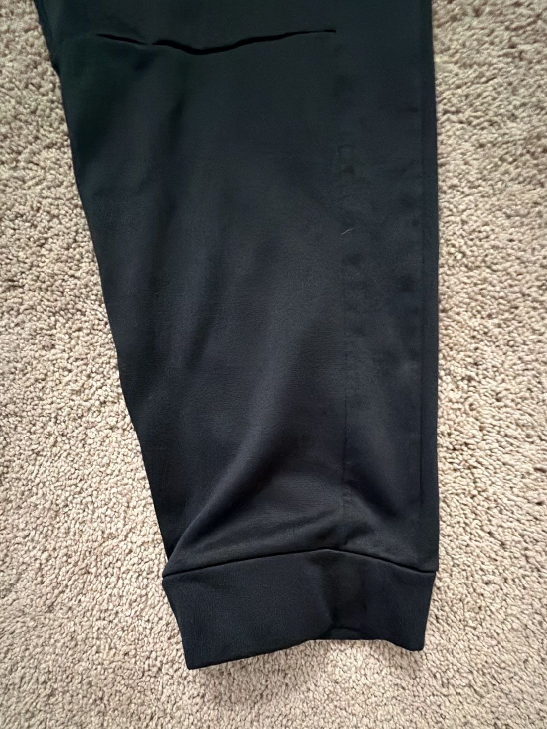Nike Therma-FIT Fleece Jogger Sweatpants Black Mens Size Large 6