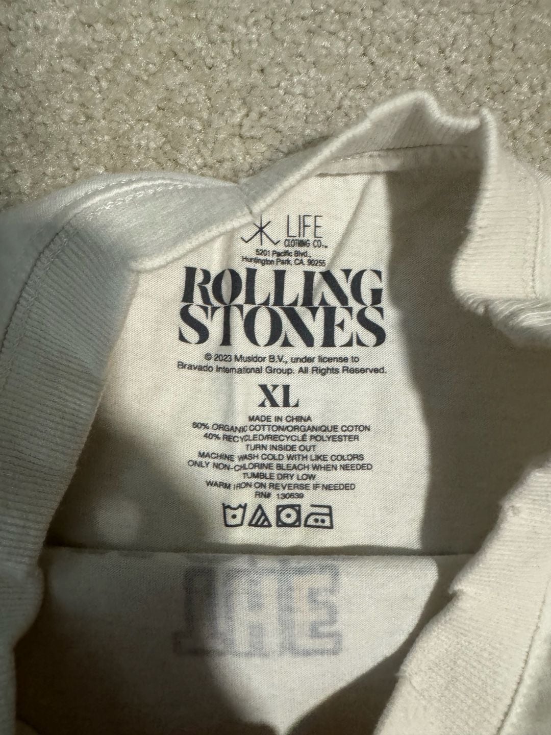 Life Clothing Co. The Rolling Stones It's Only Rock 'N Roll Graphic T-Shirt 3